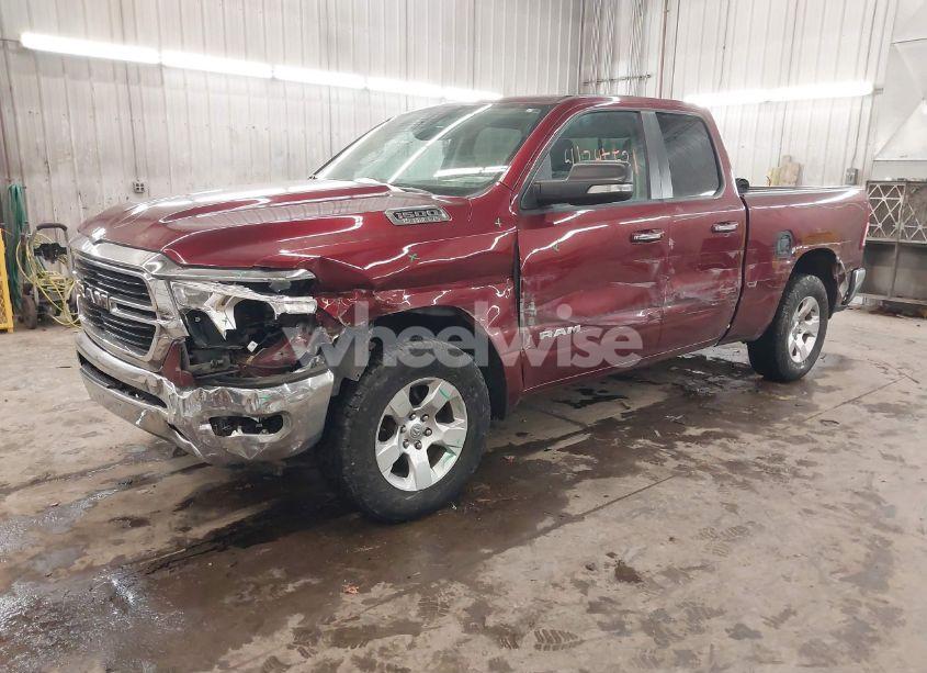 Photo 2 of 2020 Ram 1500 BIG HORN 4X4 6'4 BOX (VIN 1C6SRFBT6LN110557)
