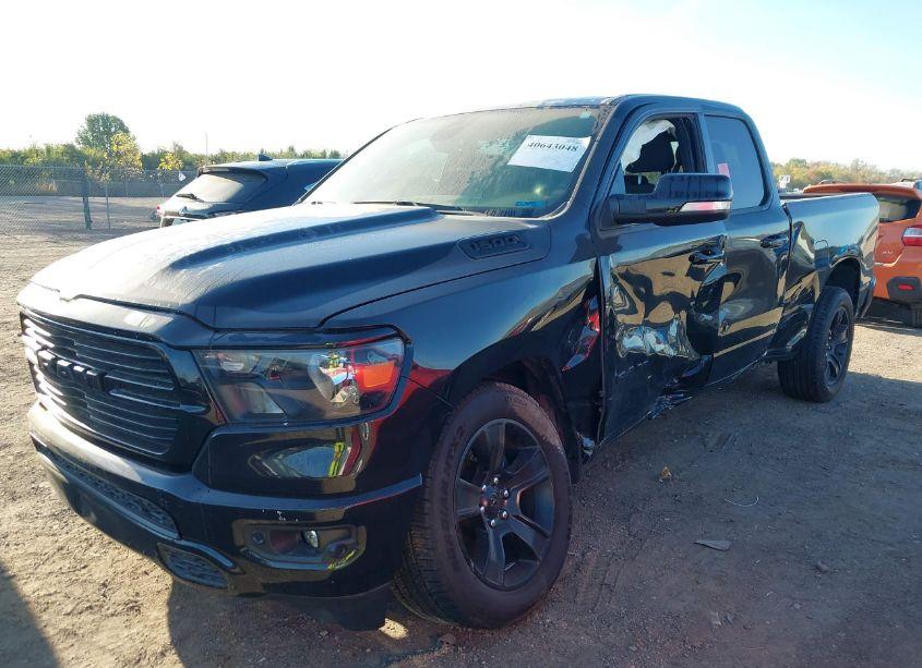 Photo 2 of 2021 Ram 1500 BIG HORN QUAD CAB 4X4 6'4 BOX (VIN 1C6SRFBT6MN683623)