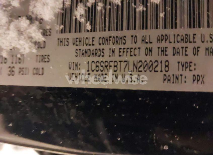 Photo 9 of 2020 Ram 1500 BIG HORN 4X4 6'4 BOX (VIN 1C6SRFBT7LN200218)