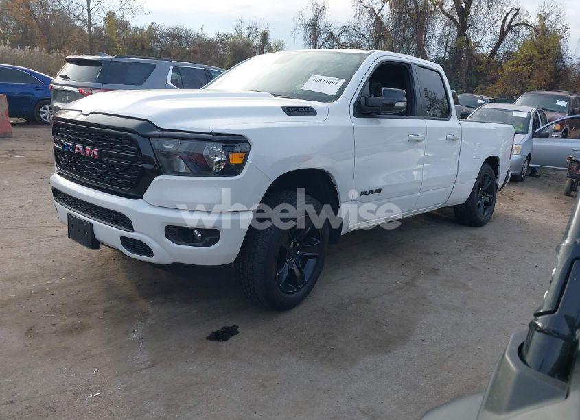 Photo 2 of 2022 Ram 1500 BIG HORN 4X4 6'4 BOX (VIN 1C6SRFBT7NN375197)