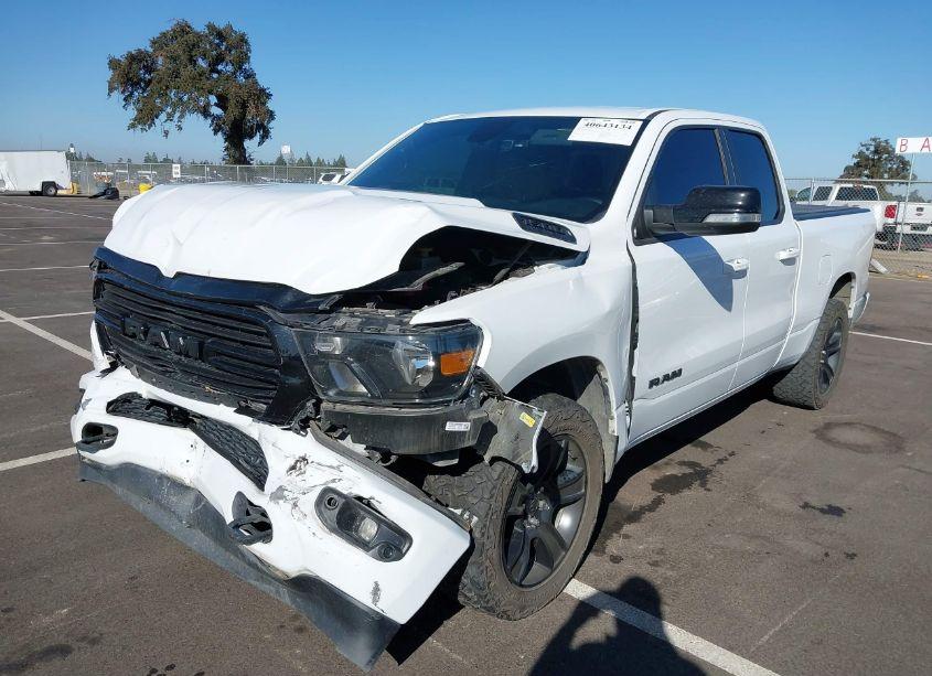 Photo 2 of 2021 Ram 1500 BIG HORN 4X4 6'4 BOX (VIN 1C6SRFBT8MN822635)