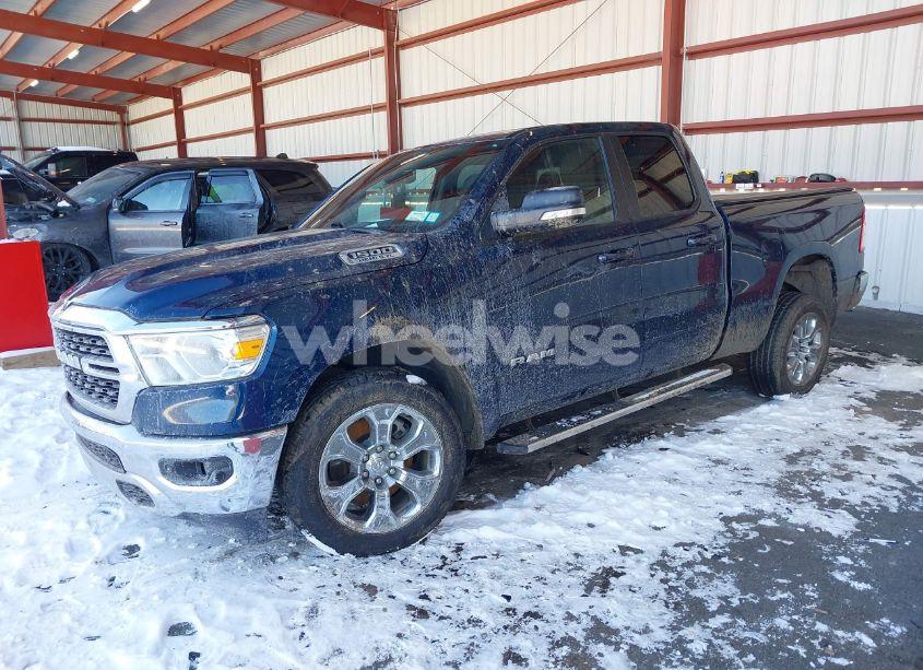 Photo 2 of 2022 Ram 1500 BIG HORN 4X4 6'4 BOX (VIN 1C6SRFBT8NN235367)
