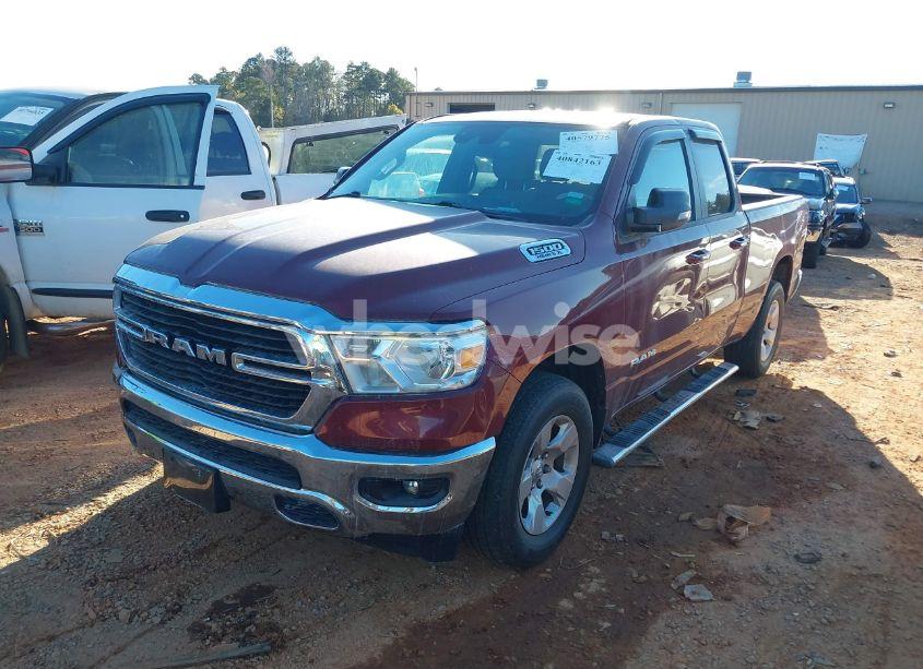 Photo 2 of 2021 Ram 1500 BIG HORN 4X4 6'4 BOX (VIN 1C6SRFBT9MN599828)