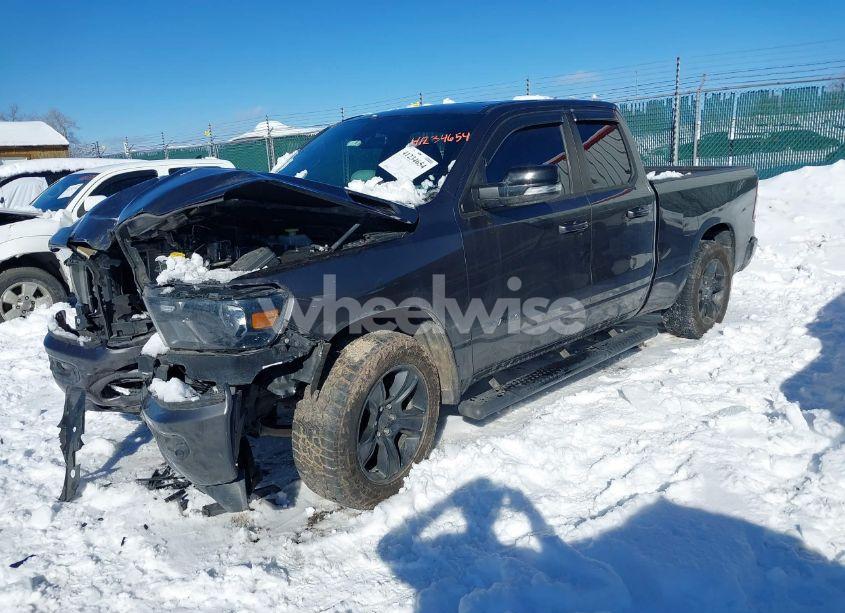 Photo 2 of 2021 Ram 1500 BIG HORN 4X4 6'4 BOX (VIN 1C6SRFBTXMN553571)