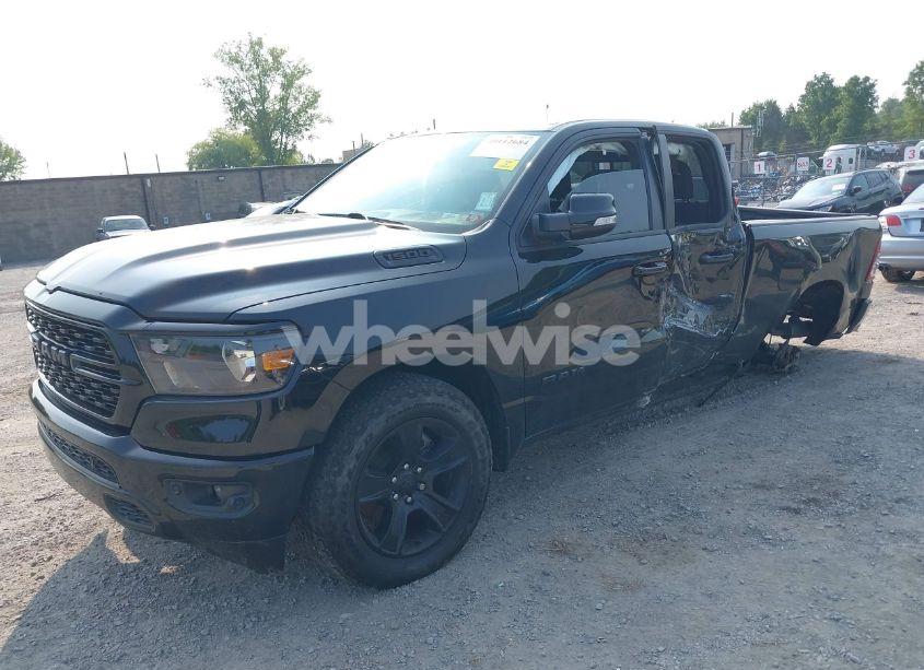 Photo 2 of 2022 Ram 1500 BIG HORN QUAD CAB 4X4 6'4 BOX (VIN 1C6SRFBTXNN137571)