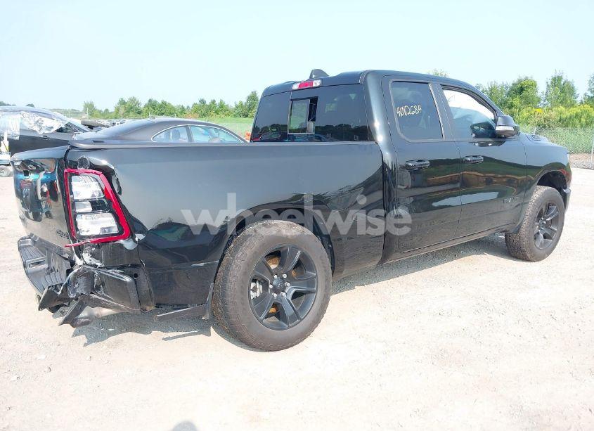 Photo 4 of 2022 Ram 1500 BIG HORN QUAD CAB 4X4 6'4 BOX (VIN 1C6SRFBTXNN137571)