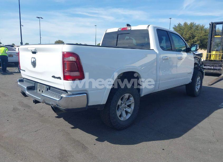 Photo 4 of 2020 Ram 1500 LARAMIE 4X4 6'4 BOX (VIN 1C6SRFDT0LN253615)