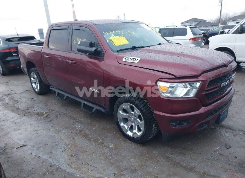 2022 Ram 1500 BIG HORN 4X4 5'7 BOX (VIN 1C6SRFFM4NN345464) main photo