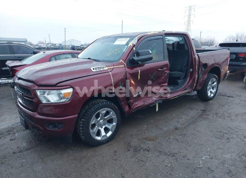 Photo 2 of 2022 Ram 1500 BIG HORN 4X4 5'7 BOX (VIN 1C6SRFFM4NN345464)