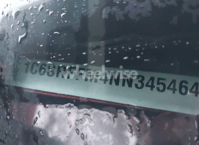 Photo 9 of 2022 Ram 1500 BIG HORN 4X4 5'7 BOX (VIN 1C6SRFFM4NN345464)