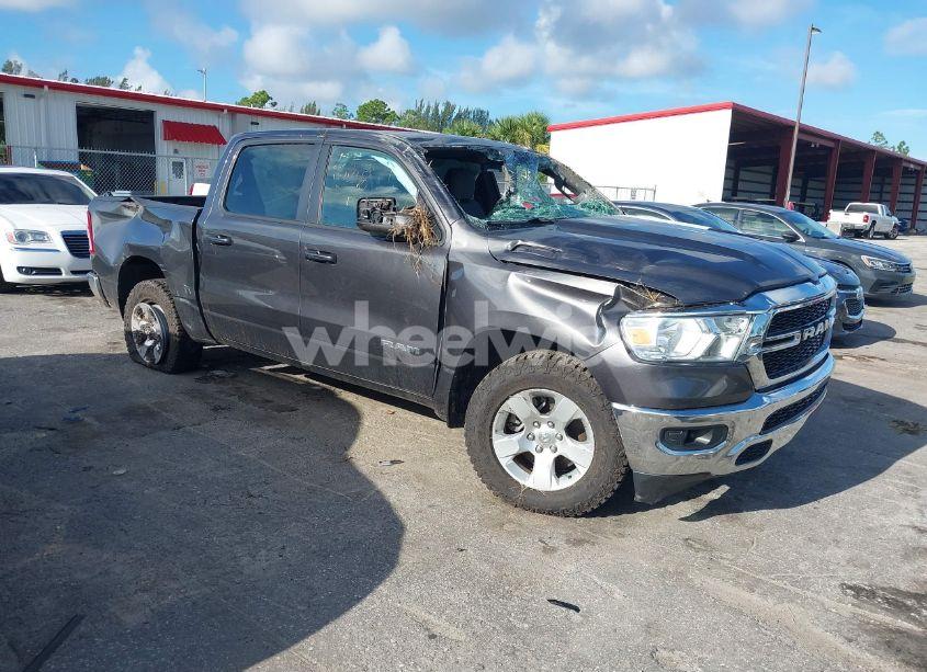 2022 Ram 1500 BIG HORN 4X4 5'7 BOX (VIN 1C6SRFFMXNN156205) main photo