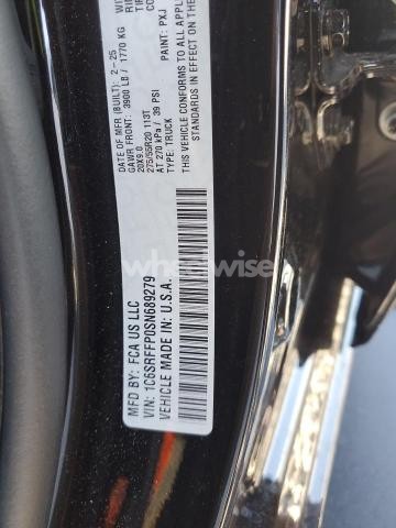 2025 RAM 1500 BIG HORN/LONE STAR (VIN 1C6SRFFP0SN689279) main photo