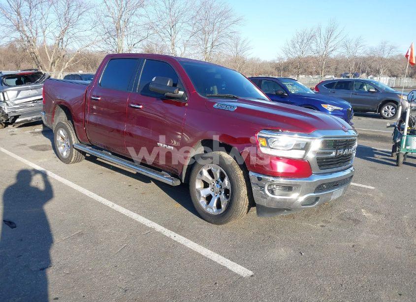 2019 Ram 1500 BIG HORN/LONE STAR 4X4 5'7 BOX (VIN 1C6SRFFT0KN540903) main photo
