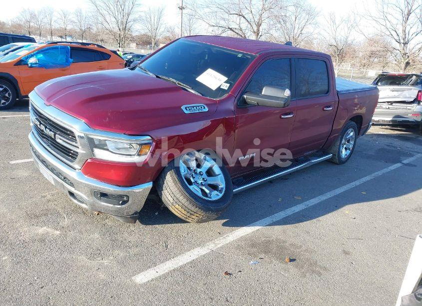 Photo 2 of 2019 Ram 1500 BIG HORN/LONE STAR 4X4 5'7 BOX (VIN 1C6SRFFT0KN540903)