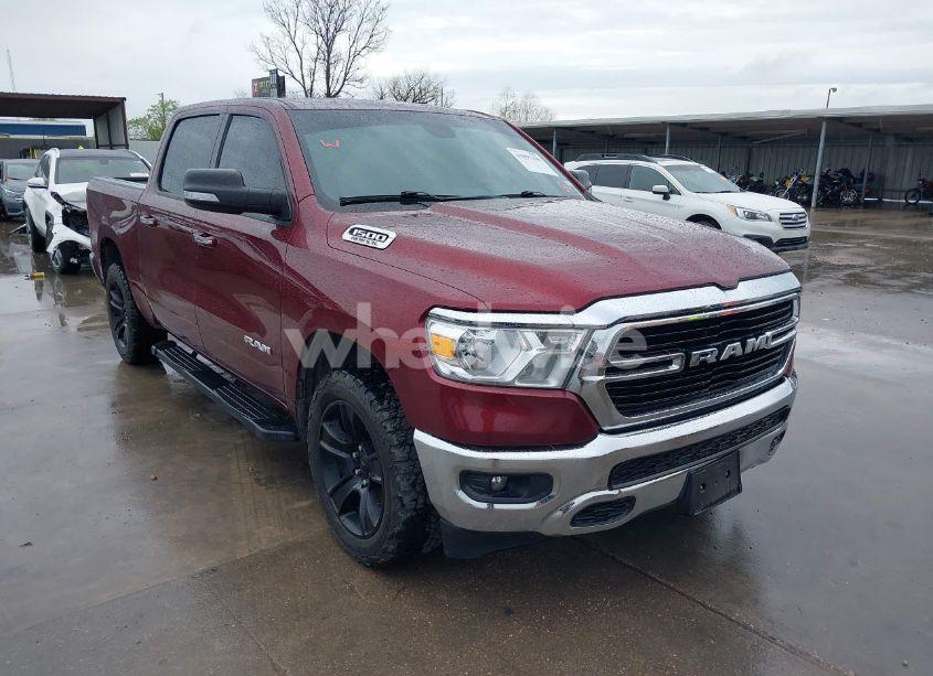 2019 Ram 1500 BIG HORN/LONE STAR 4X4 5'7 BOX (VIN 1C6SRFFT0KN743306) main photo
