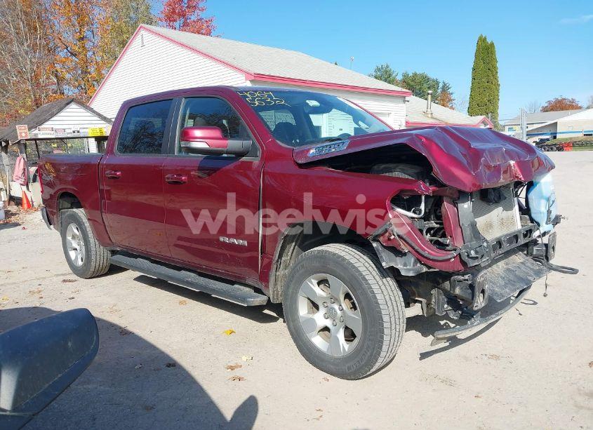 2019 Ram 1500 BIG HORN/LONE STAR 4X4 5'7 BOX (VIN 1C6SRFFT0KN888782) main photo