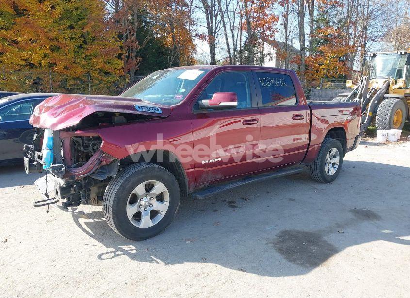 Photo 2 of 2019 Ram 1500 BIG HORN/LONE STAR 4X4 5'7 BOX (VIN 1C6SRFFT0KN888782)