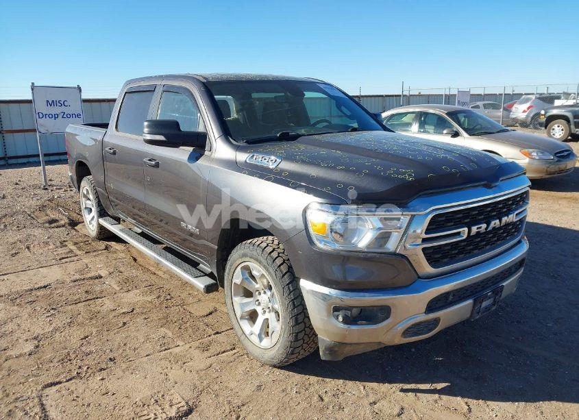 2022 Ram 1500 BIG HORN 4X4 5'7 BOX (VIN 1C6SRFFT0NN406848) main photo