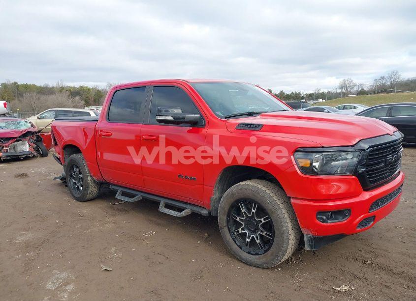 2021 Ram 1500 BIG HORN 4X4 5'7 BOX (VIN 1C6SRFFT1MN586470) main photo
