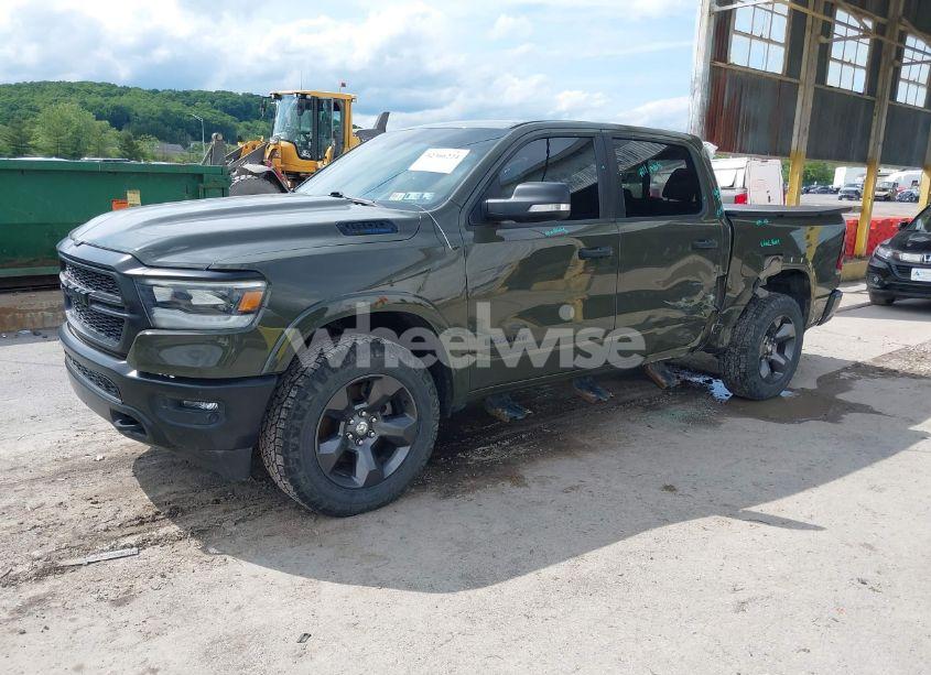 Photo 2 of 2021 Ram 1500 BIG HORN 4X4 5'7 BOX (VIN 1C6SRFFT1MN669218)