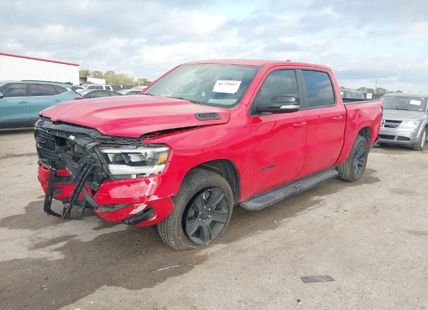 Photo 2 of 2021 Ram 1500 LONE STAR 4X4 5'7 BOX (VIN 1C6SRFFT1MN723634)