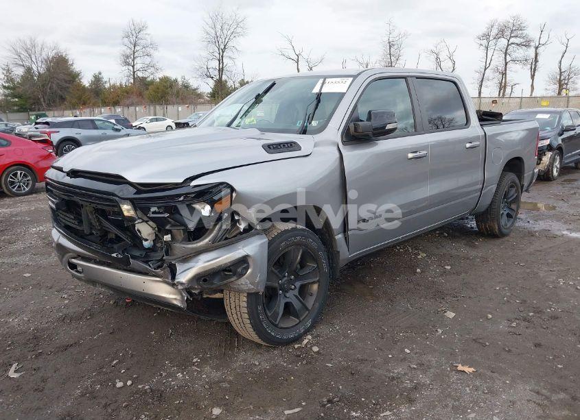 Photo 2 of 2021 Ram 1500 BIG HORN 4X4 5'7 BOX (VIN 1C6SRFFT1MN819554)