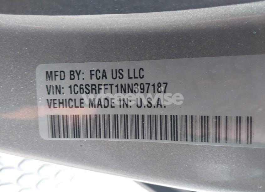 Photo 9 of 2022 Ram 1500 LONE STAR 4X4 5'7 BOX (VIN 1C6SRFFT1NN397187)