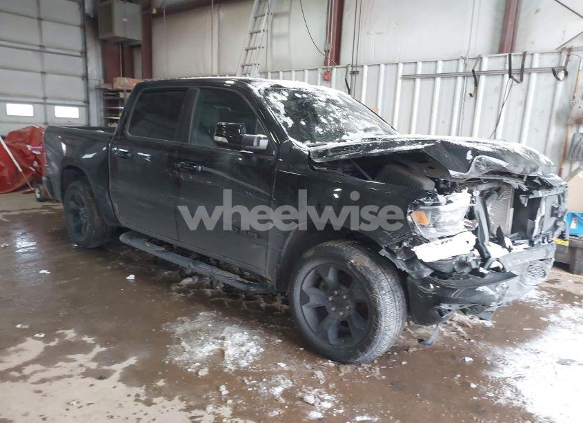 2019 Ram 1500 BIG HORN/LONE STAR 4X4 5'7 BOX (VIN 1C6SRFFT2KN696845) main photo