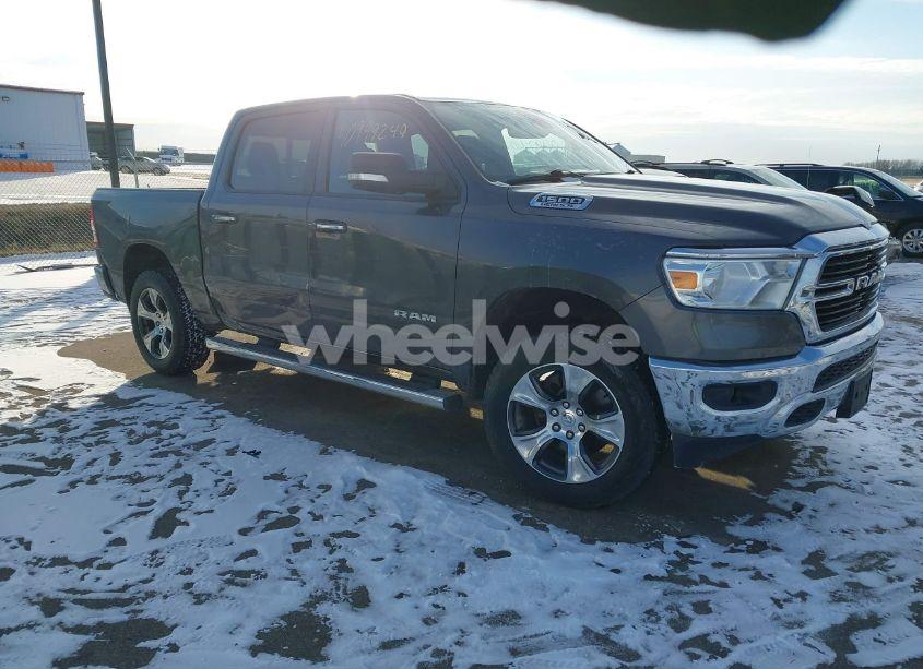 2019 Ram 1500 BIG HORN/LONE STAR 4X4 5'7 BOX (VIN 1C6SRFFT2KN762438) main photo