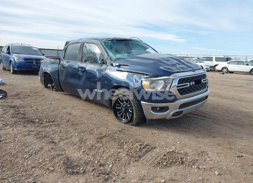 2022 Ram 1500 BIG HORN 4X4 5'7 BOX (VIN 1C6SRFFT2NN417124) main photo