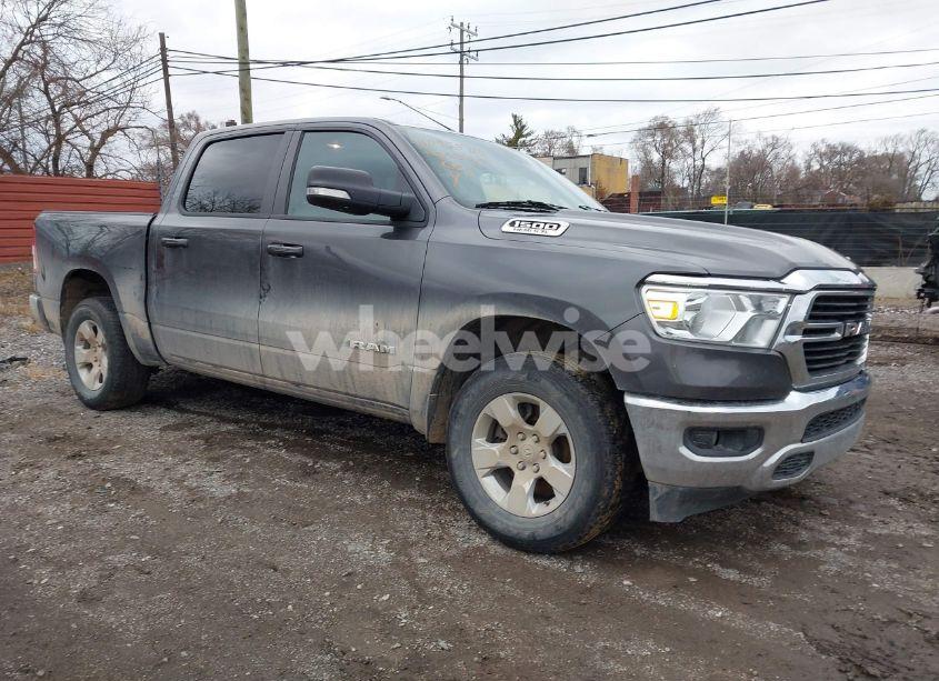 2021 Ram 1500 BIG HORN 4X4 5'7 BOX (VIN 1C6SRFFT3MN506618) main photo