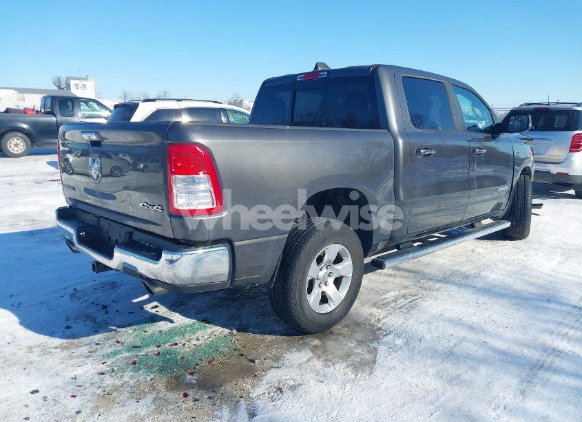 Photo 4 of 2019 Ram 1500 BIG HORN/LONE STAR 4X4 5'7 BOX (VIN 1C6SRFFT4KN693526)