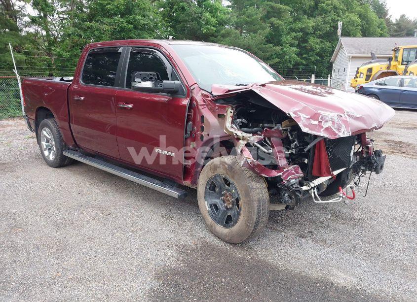 2019 Ram 1500 BIG HORN/LONE STAR 4X4 5'7 BOX (VIN 1C6SRFFT5KN570253) main photo