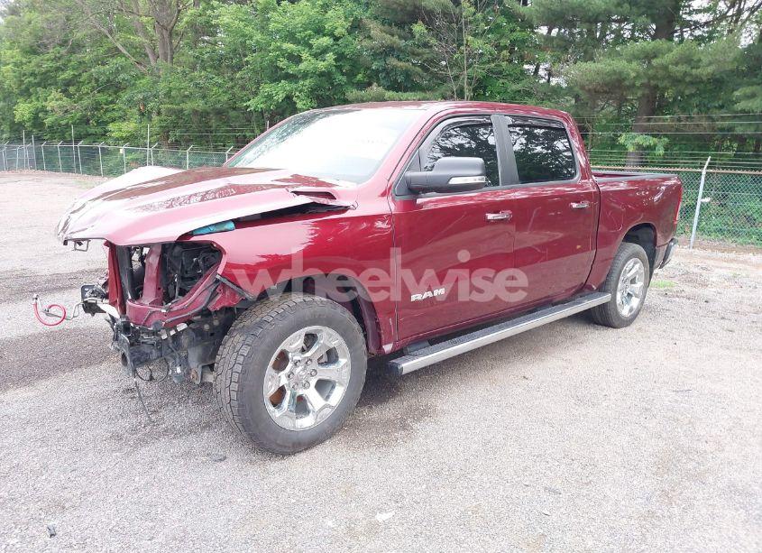 Photo 2 of 2019 Ram 1500 BIG HORN/LONE STAR 4X4 5'7 BOX (VIN 1C6SRFFT5KN570253)