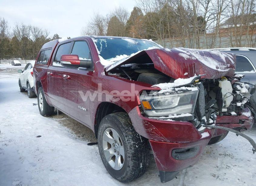 2019 Ram 1500 BIG HORN/LONE STAR 4X4 5'7 BOX (VIN 1C6SRFFT6KN644005) main photo