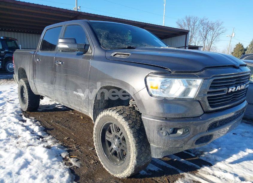 2019 Ram 1500 BIG HORN/LONE STAR 4X4 5'7 BOX (VIN 1C6SRFFT6KN704526) main photo