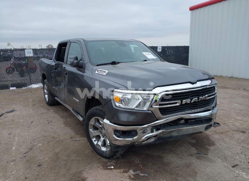 2019 Ram 1500 BIG HORN/LONE STAR 4X4 5'7 BOX (VIN 1C6SRFFT6KN718104) main photo