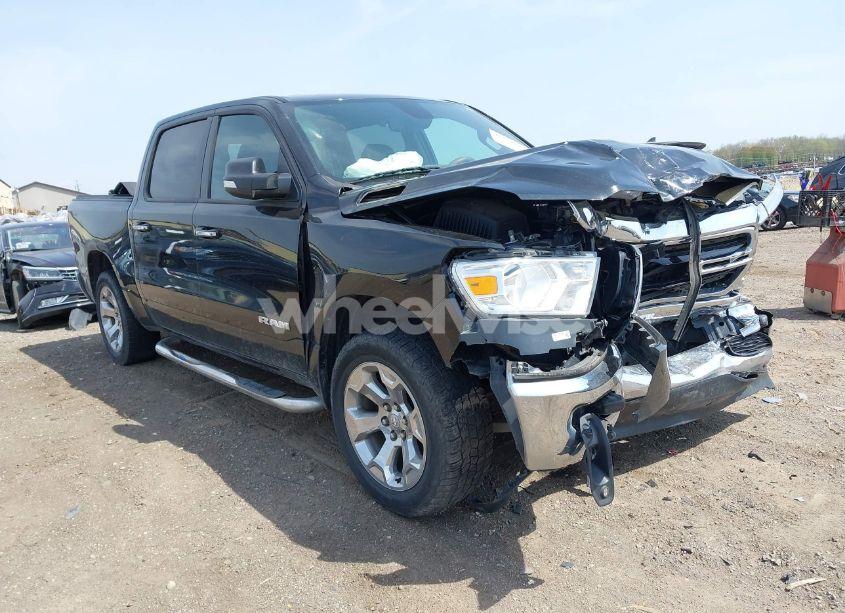 2019 Ram 1500 BIG HORN/LONE STAR 4X4 5'7 BOX (VIN 1C6SRFFT6KN918805) main photo