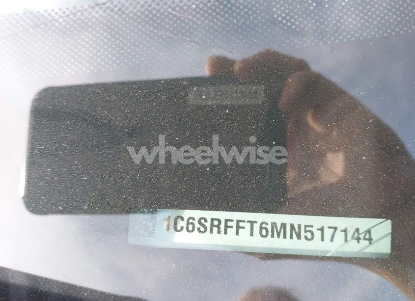 Photo 9 of 2021 Ram 1500 (VIN 1C6SRFFT6MN517144)