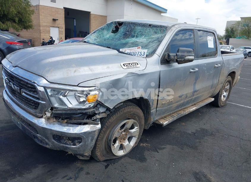 Photo 2 of 2021 Ram 1500 BIG HORN 4X4 5'7 BOX (VIN 1C6SRFFT7MN632402)