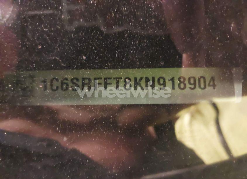 Photo 9 of 2019 Ram 1500 BIG HORN/LONE STAR 4X4 5'7 BOX (VIN 1C6SRFFT8KN918904)