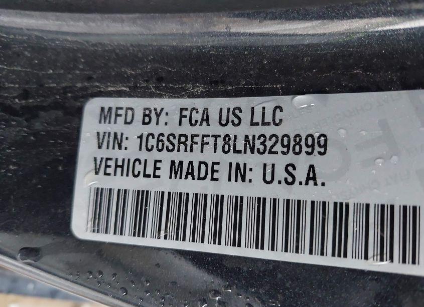 Photo 9 of 2020 Ram 1500 BIG HORN 4X4 5'7 BOX (VIN 1C6SRFFT8LN329899)