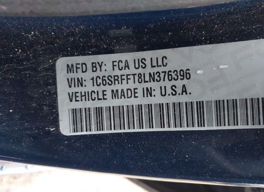 Photo 9 of 2020 Ram 1500 BIG HORN 4X4 5'7 BOX (VIN 1C6SRFFT8LN376396)