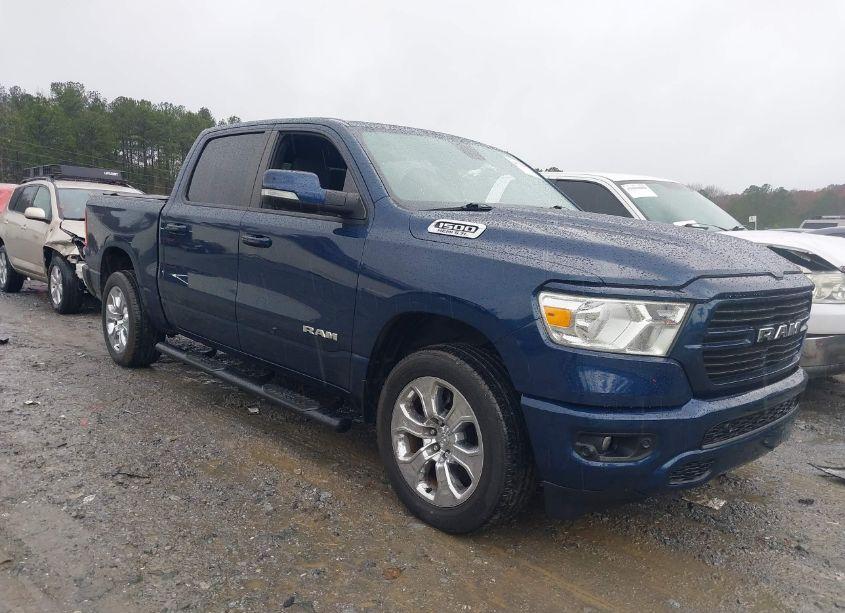2021 Ram 1500 BIG HORN 4X4 5'7 BOX (VIN 1C6SRFFT8MN585204) main photo