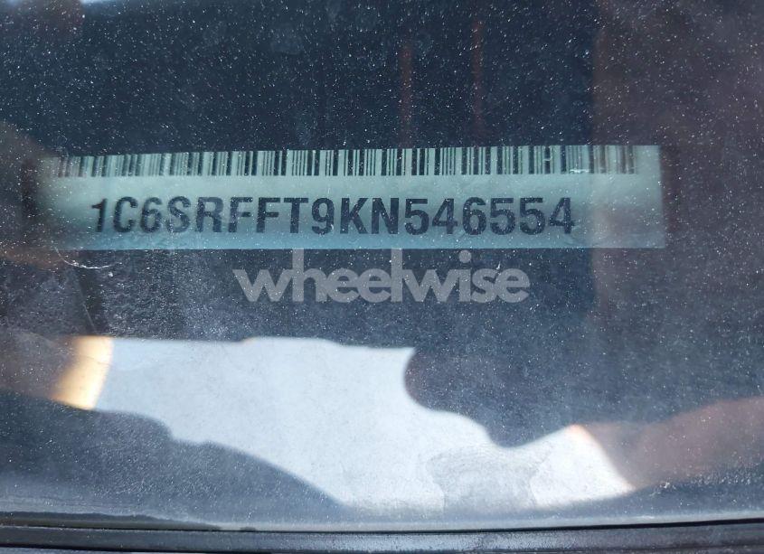 Photo 9 of 2019 Ram 1500 BIG HORN/LONE STAR 4X4 5'7 BOX (VIN 1C6SRFFT9KN546554)