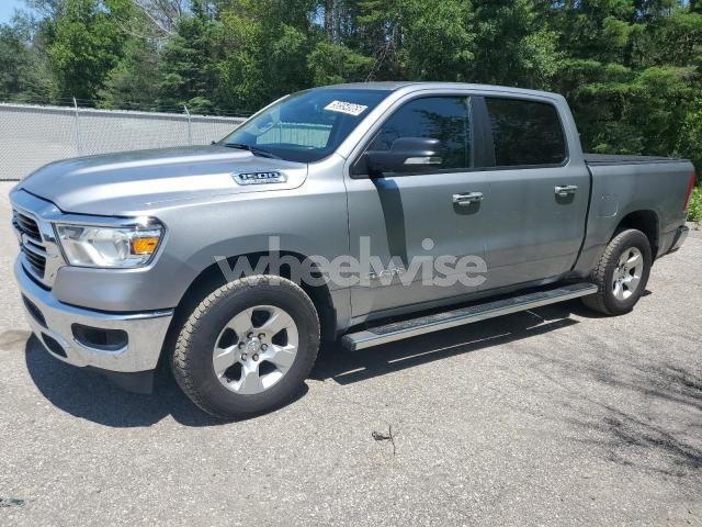 Photo 4 of 2019 RAM 1500 BIG HORN/LONE STAR (VIN 1C6SRFFT9KN619082)