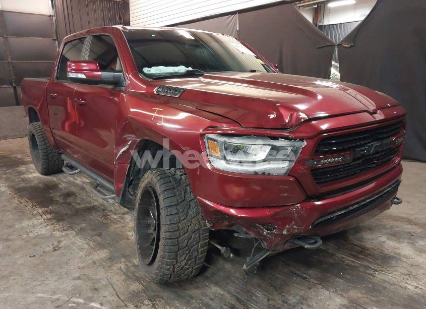 2019 Ram 1500 BIG HORN/LONE STAR 4X4 5'7 BOX (VIN 1C6SRFFTXKN607457) main photo