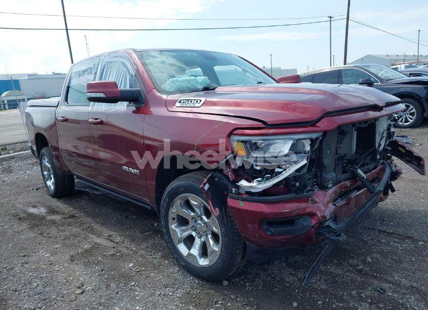 2019 Ram 1500 BIG HORN/LONE STAR 4X4 5'7 BOX (VIN 1C6SRFFTXKN726125) main photo