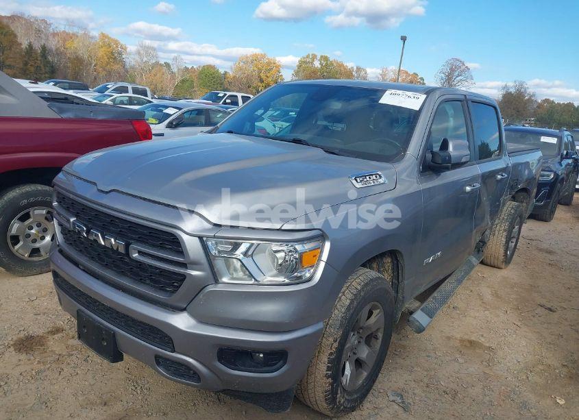Photo 2 of 2022 Ram 1500 BIG HORN 4X4 5'7 BOX (VIN 1C6SRFFTXNN161329)