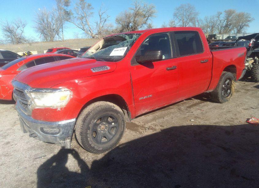 Photo 2 of 2021 Ram 1500 TRADESMAN 4X4 5'7 BOX (VIN 1C6SRFGT2MN644293)